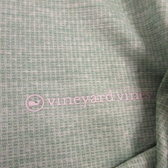 Vineyard Vines On‎ The Go Sankity Quarter Zip Pullover size M Golf Performance - Picture 2 of 9